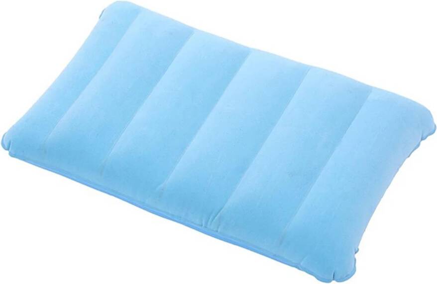 Flocking Inflatable Portable Neck Pillow
