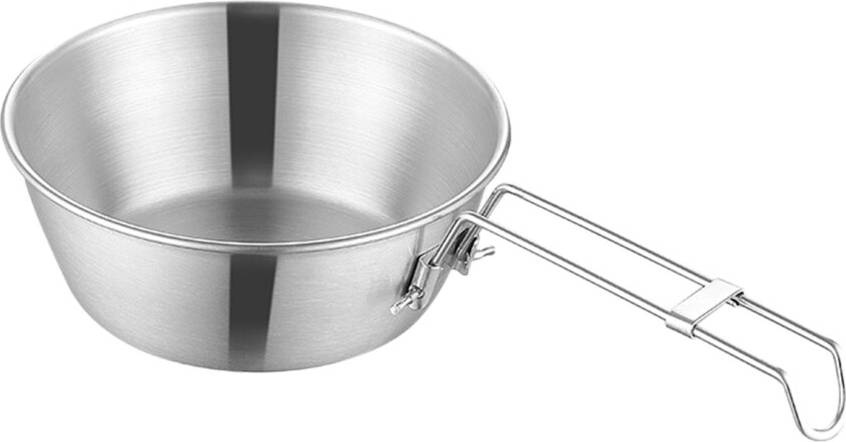 Titanium Bowl Foldable Handle