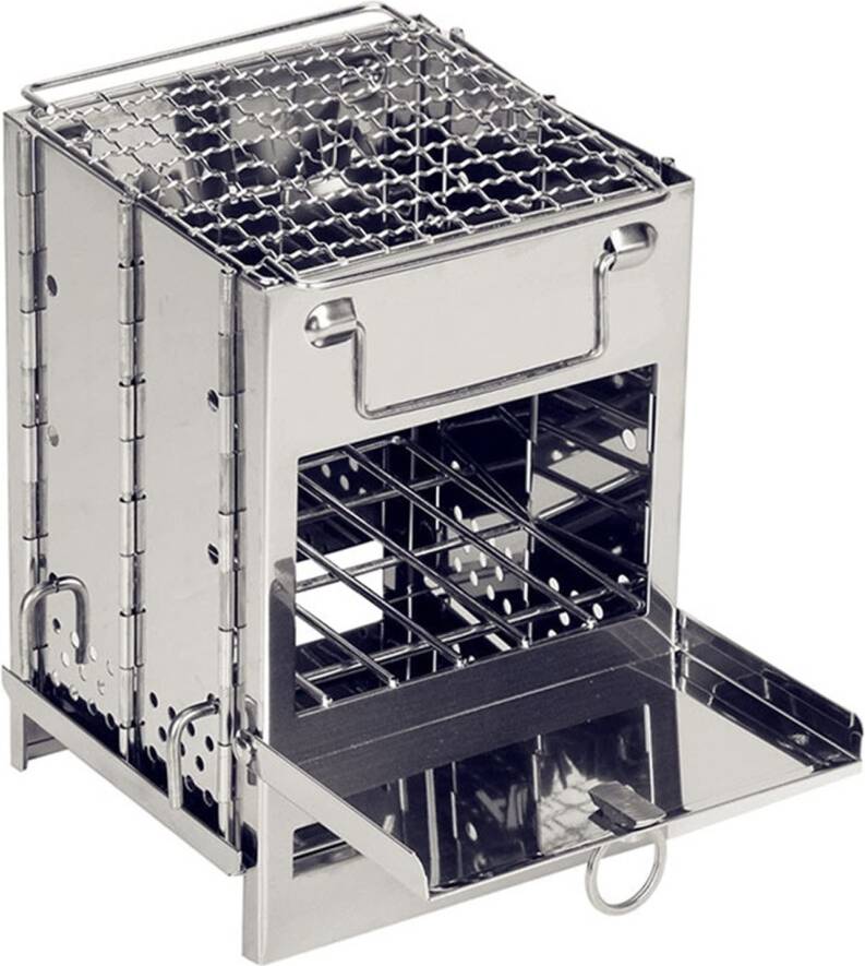 Camping oven Foldable Outdoor Grill Rack Oven Set