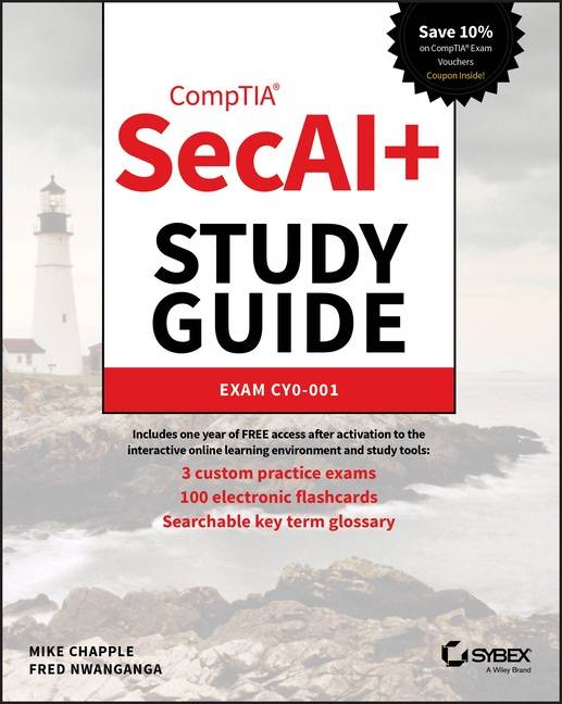 CompTIA SecAI Study Guide (Fysisk bok)