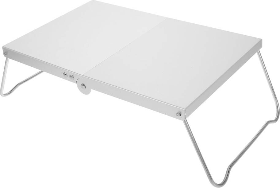 Collapsible Picnic Table Silver Set