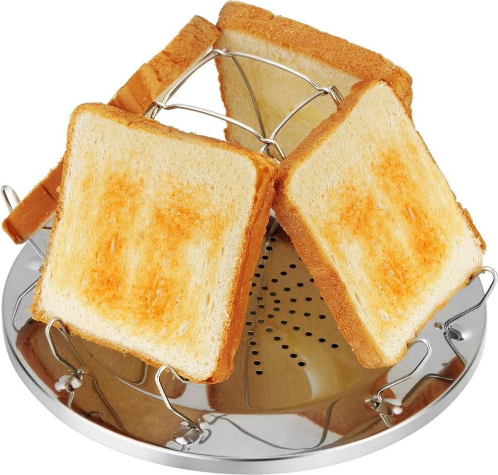 Camping Toaster Rack Rust-resistant Steel