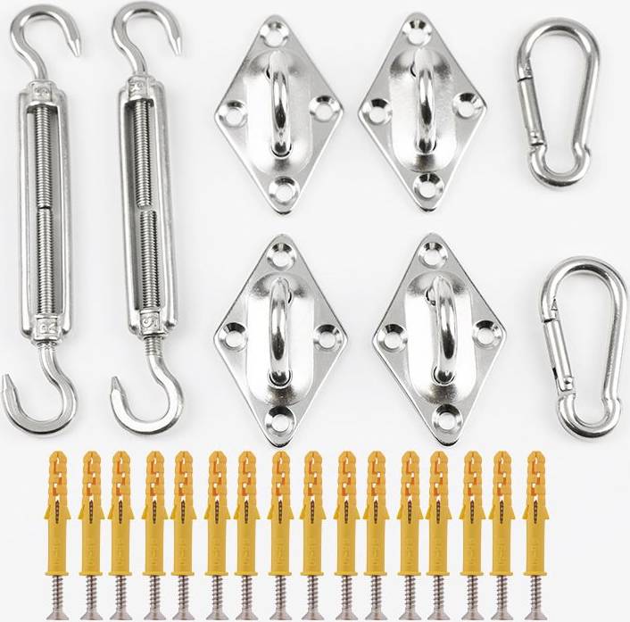 INF Sun Shade Sail Hardware Kit