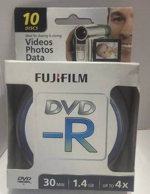 Fujifilm 3 Inch DVD-R Disc 10 Pack
