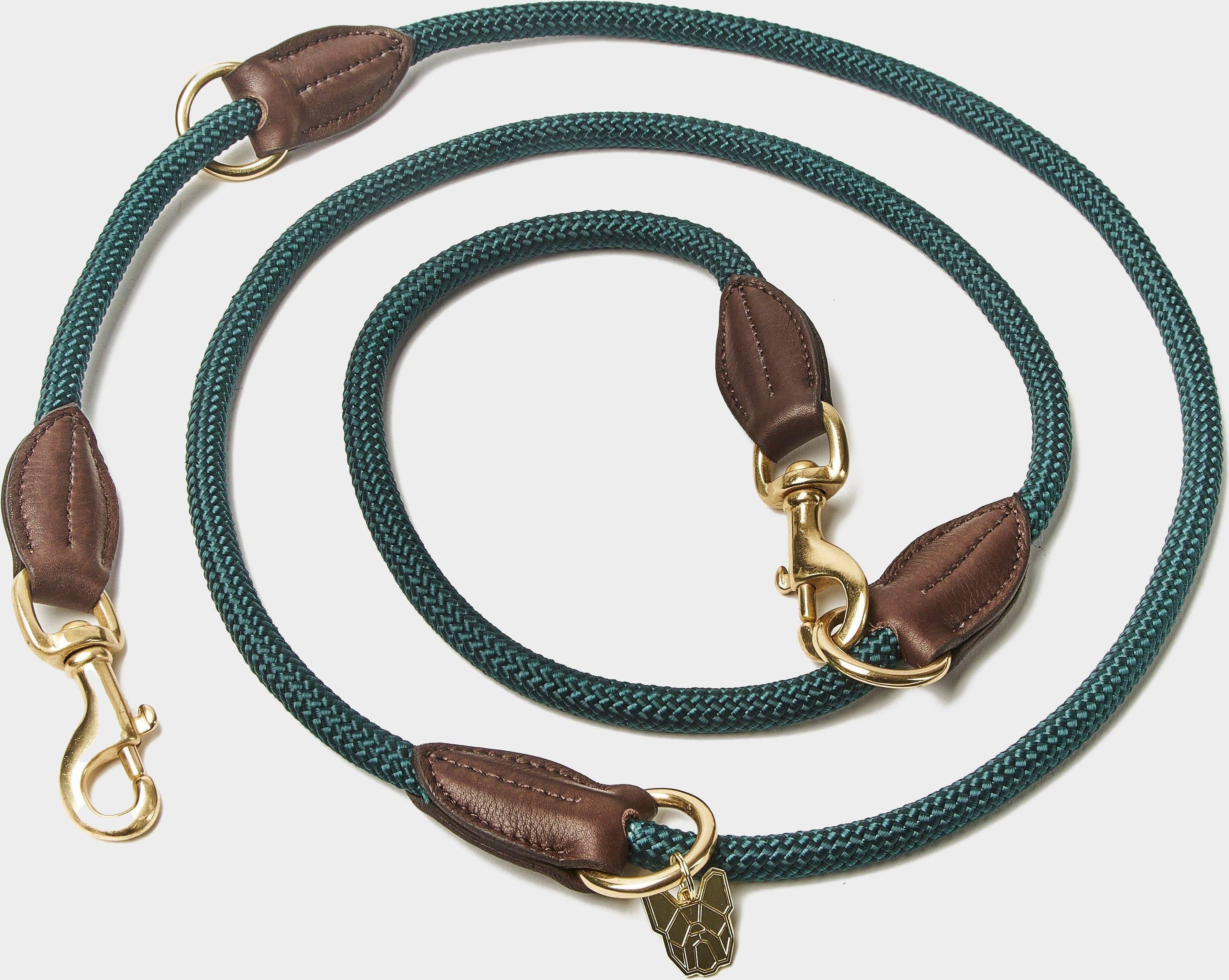 Digby & Fox Fine Rope Training Lead Green One Size