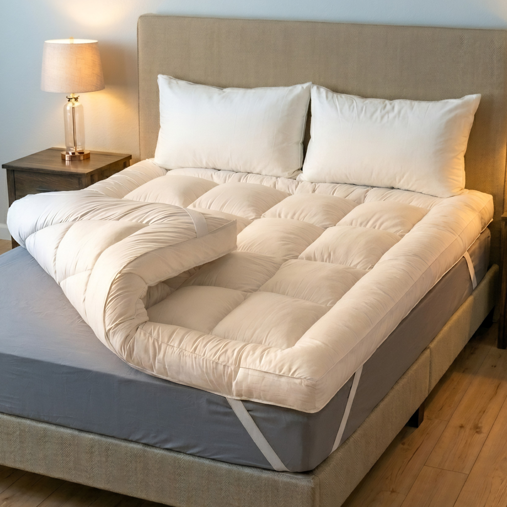 Small double topper Small Double Extra Thick Microfiber Topper 10 cm Polyether Matress