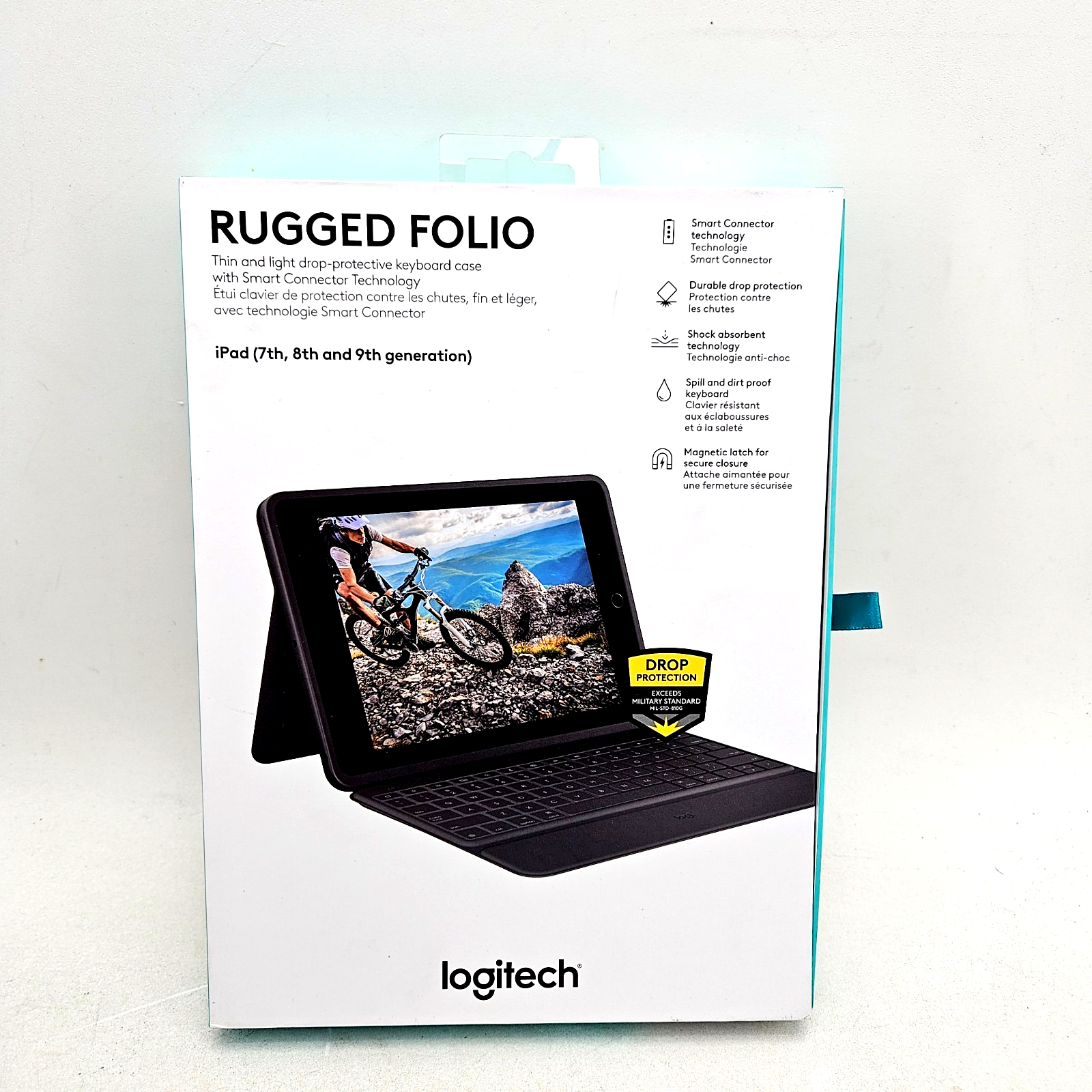 Ipad cases with keyboard Logitech Rugged Folio Keyboard Protective Case iPad