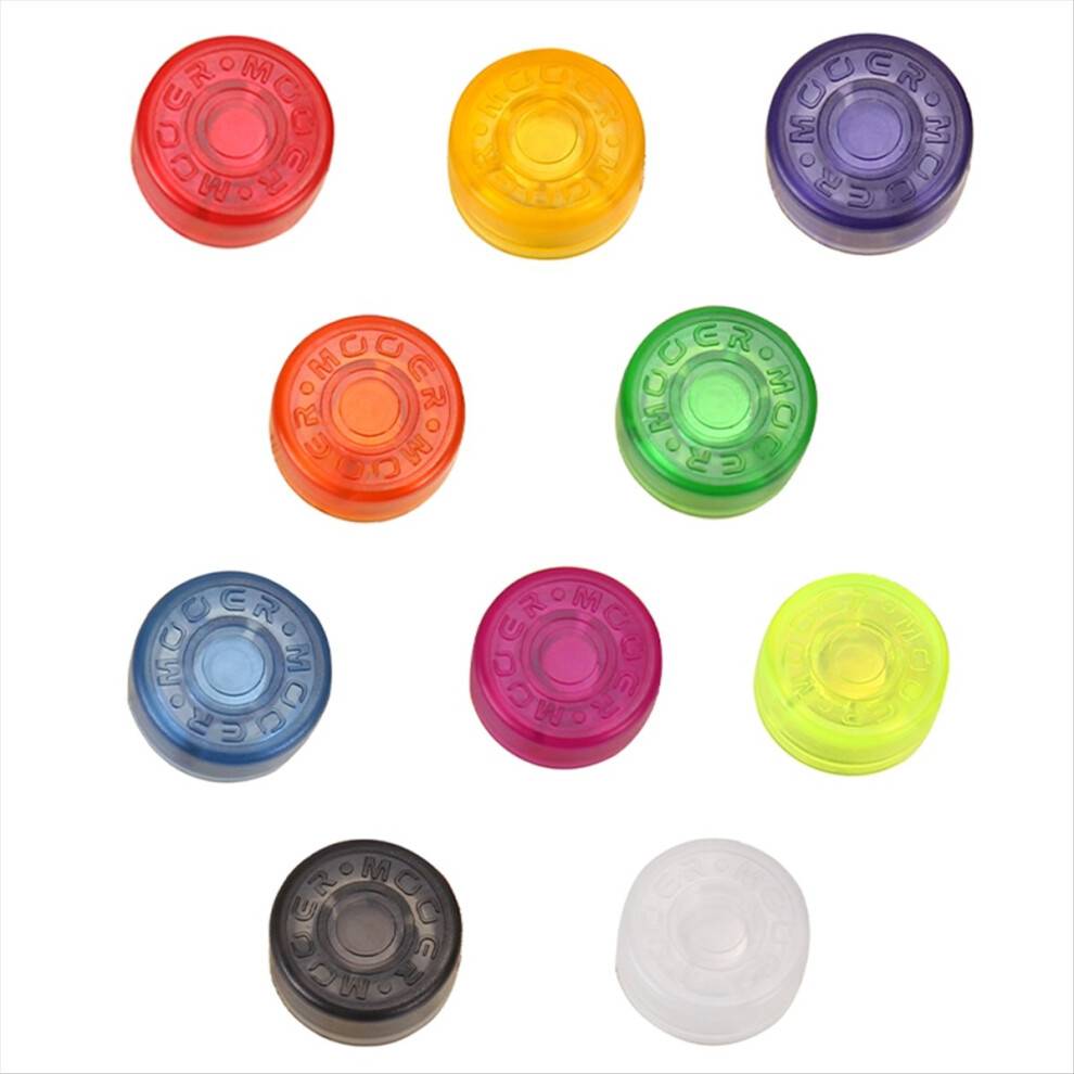 10PCS Multicolor Footswitch Topper
