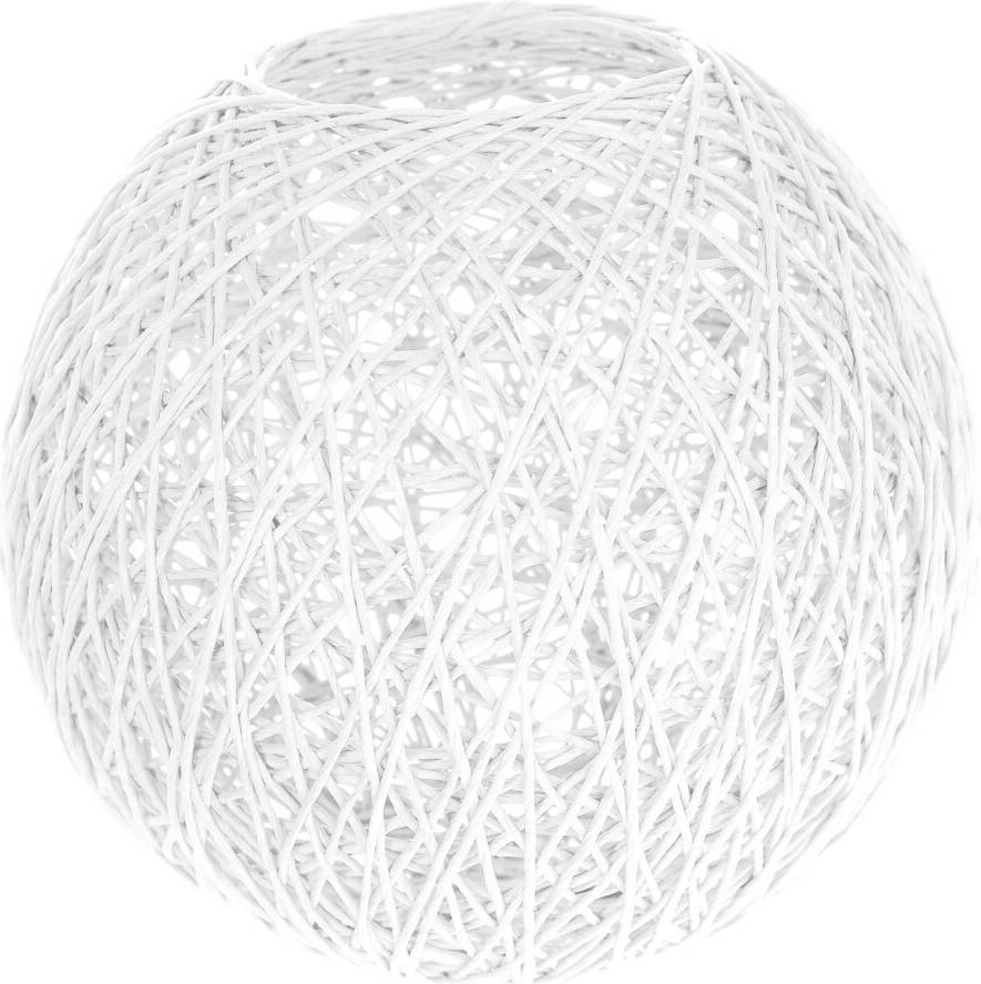 Rattan light shade White Ball Lampshade Rattan Light Diffuser Shade