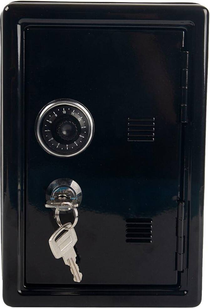 Small lock box Small Safe Box with Mechanical Key Lock