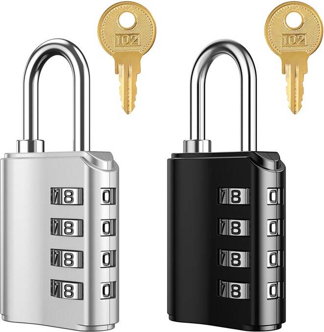 STOYOTU Dial Digit Combination Lock 2PCS