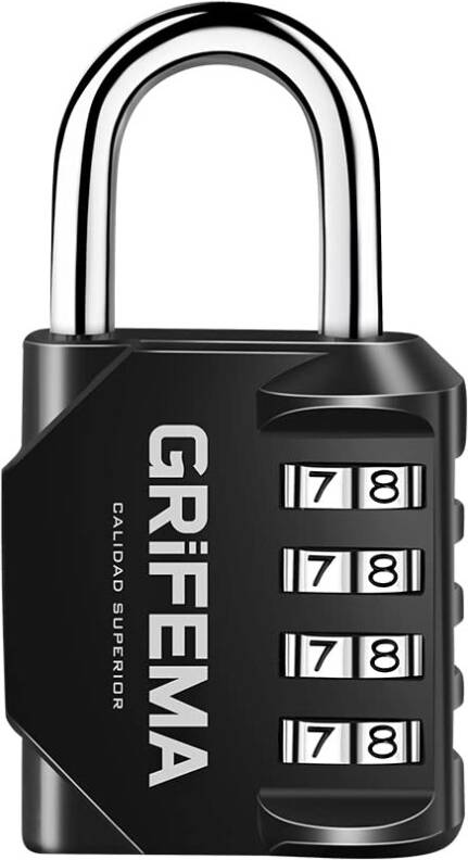 Grifema Combination Padlocks 4 Digit Code