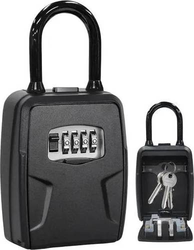 AceMining Wall Safe Box 4 Digit Keypad Lock