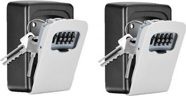 Sodial Key Lock Box Wall Mounted 4 Digit