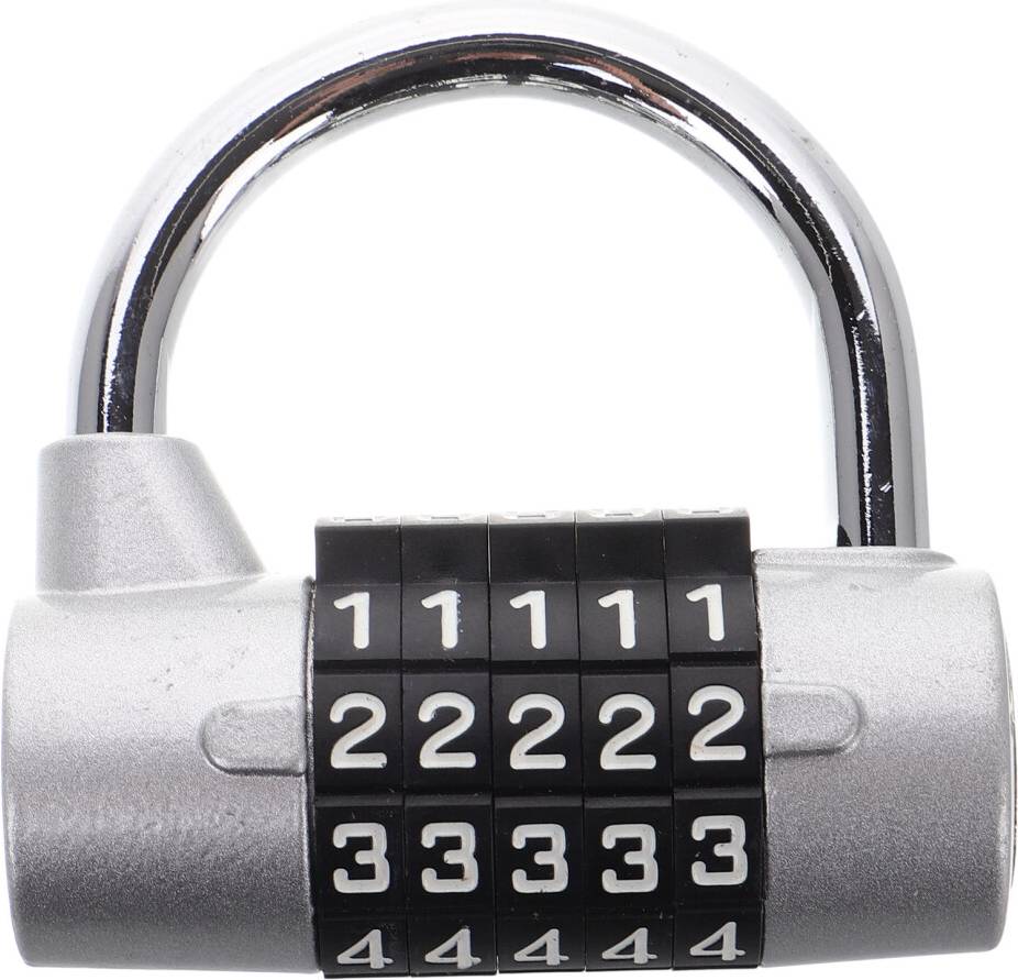 Totority 2Pcs 5 Digit Keyless Combination Padlock