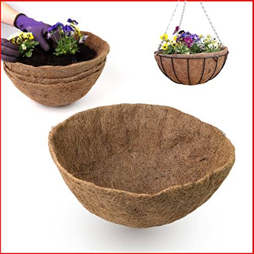 Natural Coco Fiber Liners 12 Inch Sizes