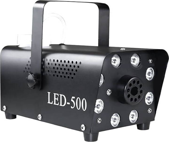 Røgmaskine med led 500W LED Smoke Machine with Remote