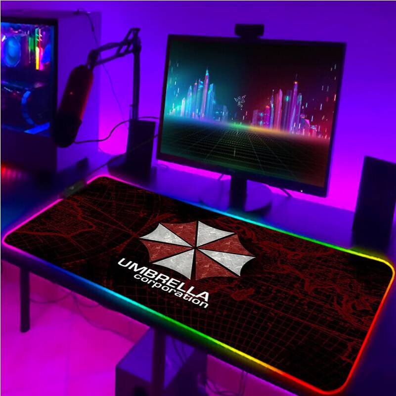 Dechoicelife Backlight Mouse Pads Gaming Pad Rug RGB Keyboard XXL