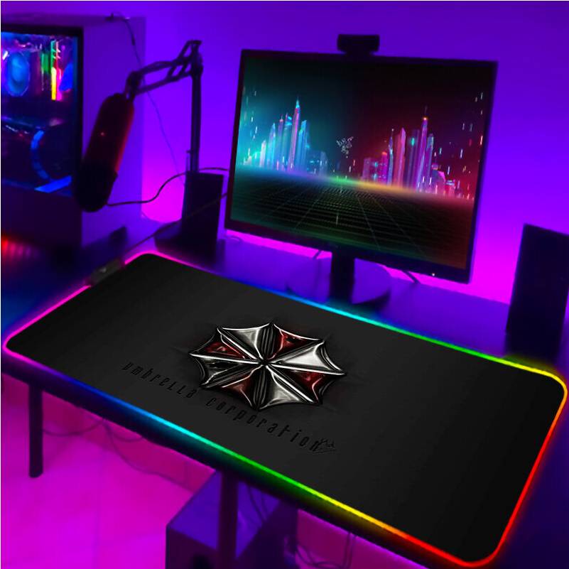 Dechoicelife Backlight Mouse Pads Gaming Pad Rug RGB Keyboard XXL