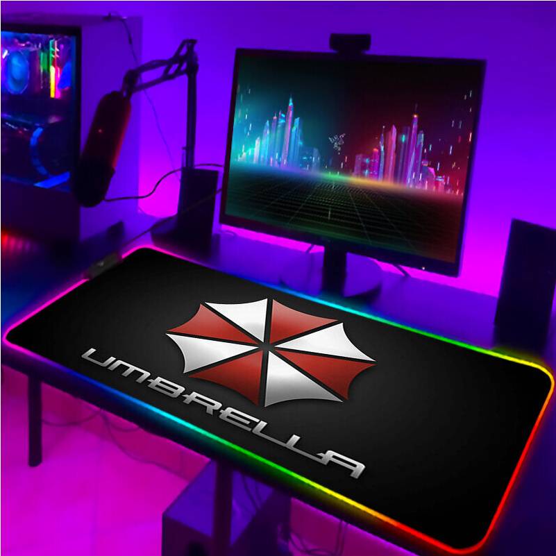 Dechoicelife Backlight Mouse Pads Gaming Pad Rug Keyboard XXL