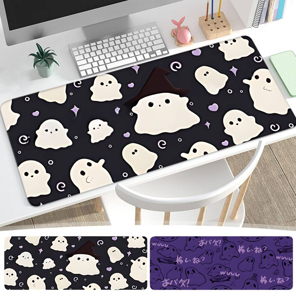 Fall Ghost Oversized Mouse Pad