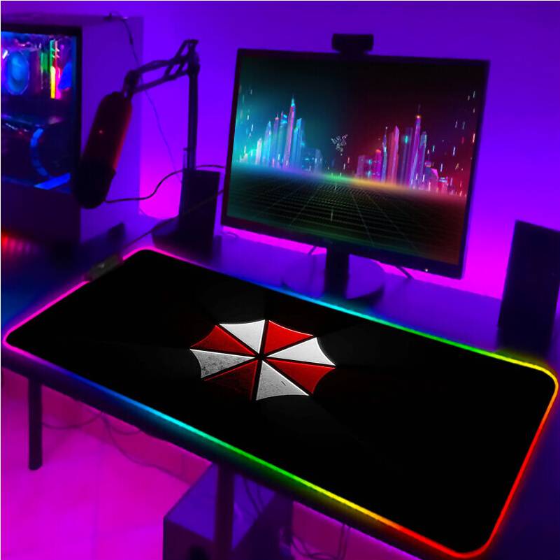 Dechoicelife Backlight Mouse Pads Gaming Pad Rug RGB Keyboard XXL