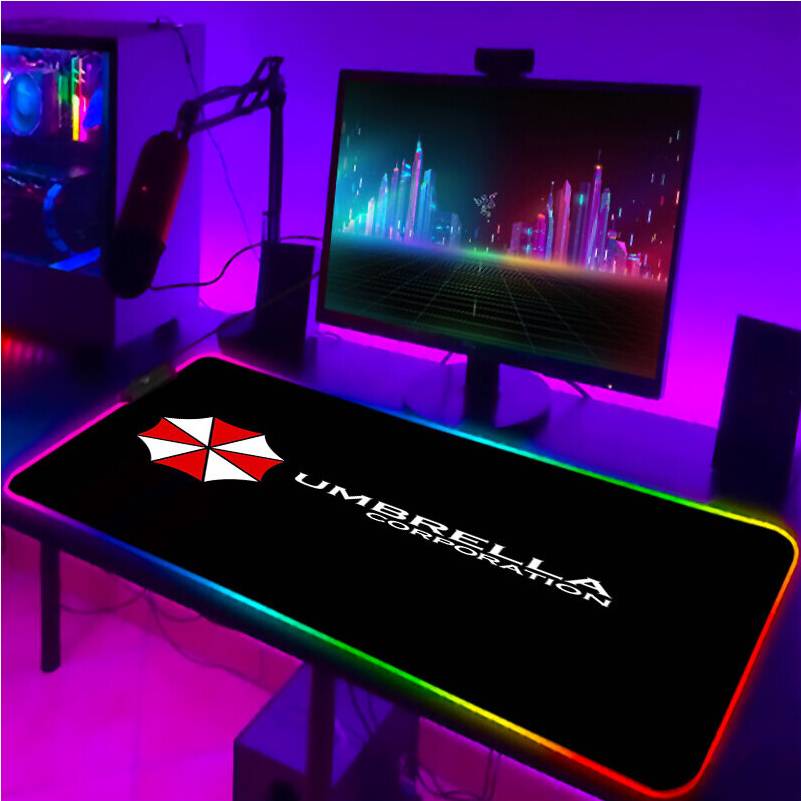 Dechoicelife Backlight Mouse Pads Gaming Pad Rug RGB Keyboard XXL