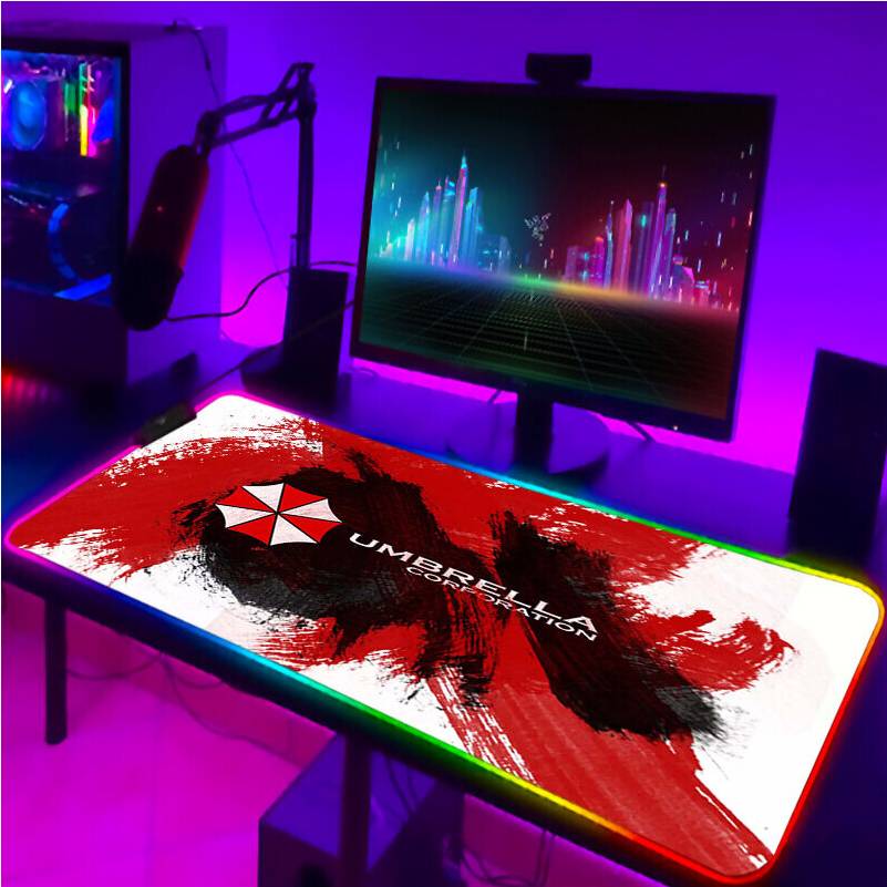 Dechoicelife Backlight Mouse Pads Gaming Pad Rug RGB Keyboard XXL