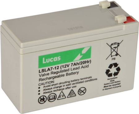 Block Rocker IPA76C 12V 7Ah Rechargeable Battery