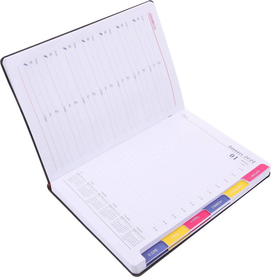Daily planner English Daily Planner Notebook