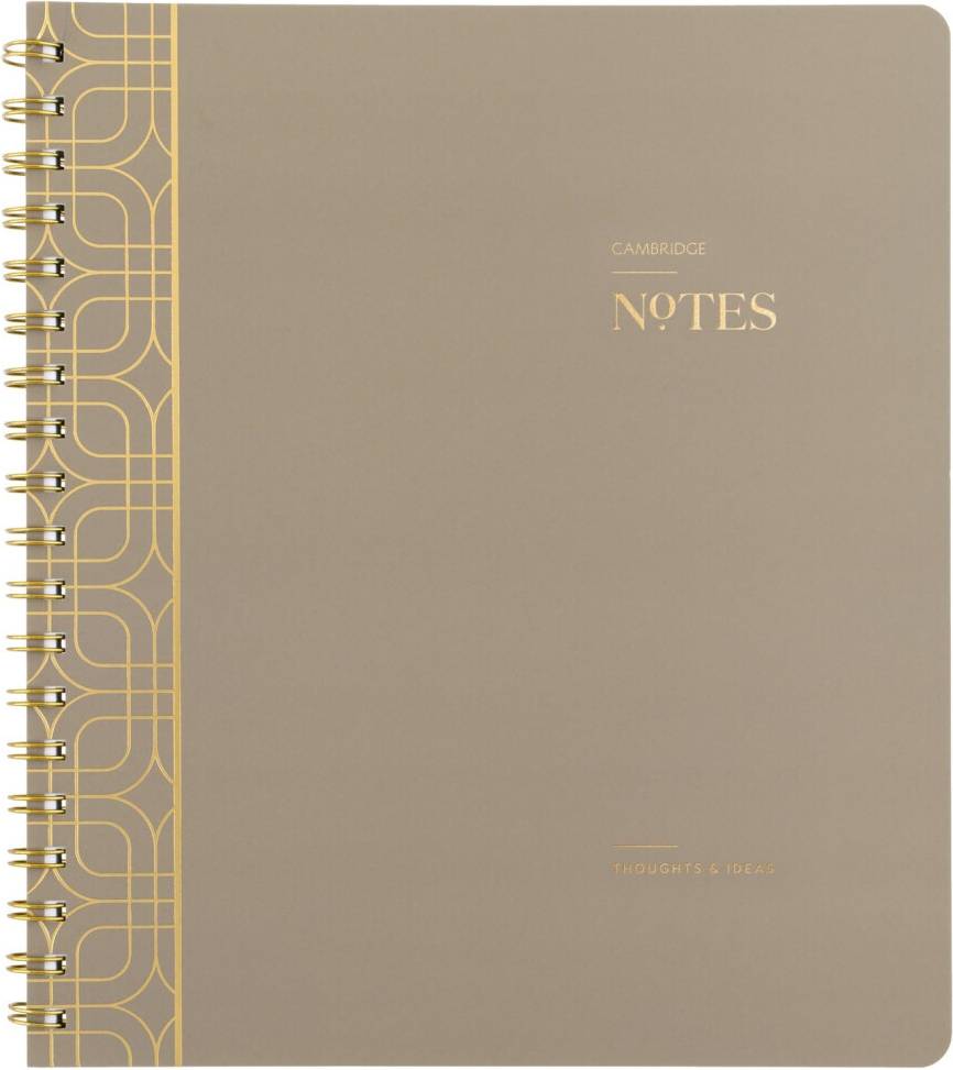 Cambridge WorkStyle Notebook Legal Ruled Paper 8 x 10 Timeless Taupe