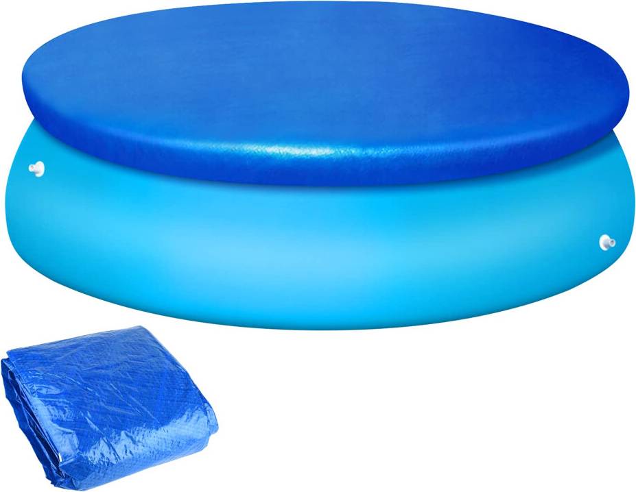 PLULON 8Ft Round Pool Cover Dust Protector