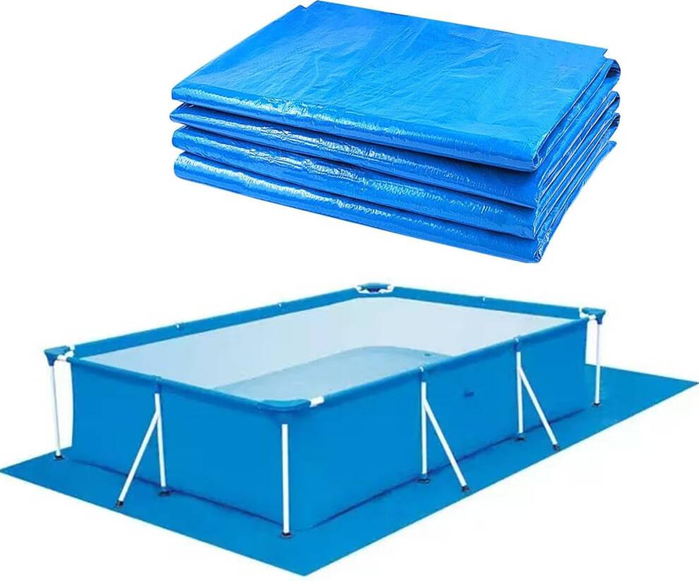 Foldable Rectangular Pool Ground Mat