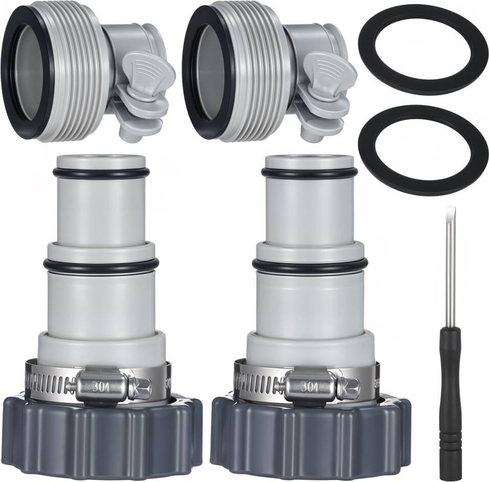 Pool Hose Adapter Kit 2 Types