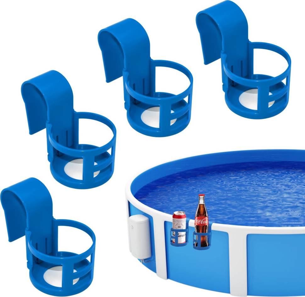 Poolside Cup Holder 2 Inch 4 Pack