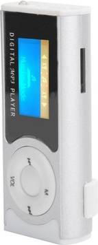 Portable Sports Mp3 Flashlight Mini Backclip Lcd Mini Screen