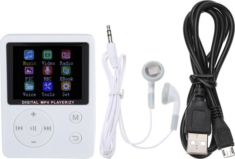 Portable HiFi MP4 Player with Sleep Timer
