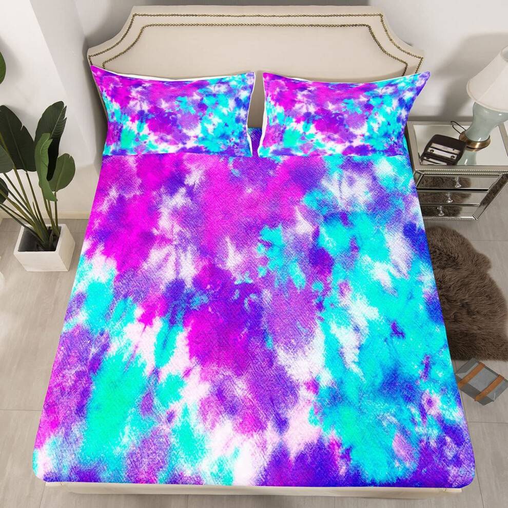 Cartoon Doodle Pattern Bedding Cover Set