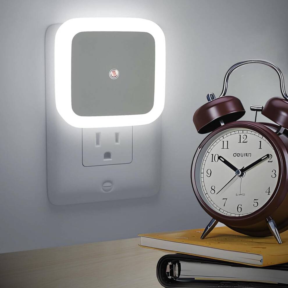Wall lights plug in Plug Into Wall 4-Pack LED Lamp Night Light