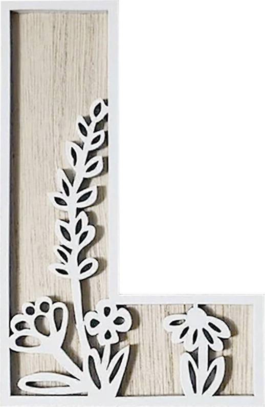 5 Inch Layered Large Wooden Letters