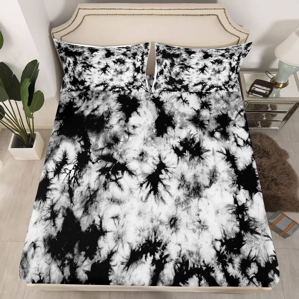 Cartoon Doodle Pattern Bedding Cover Set