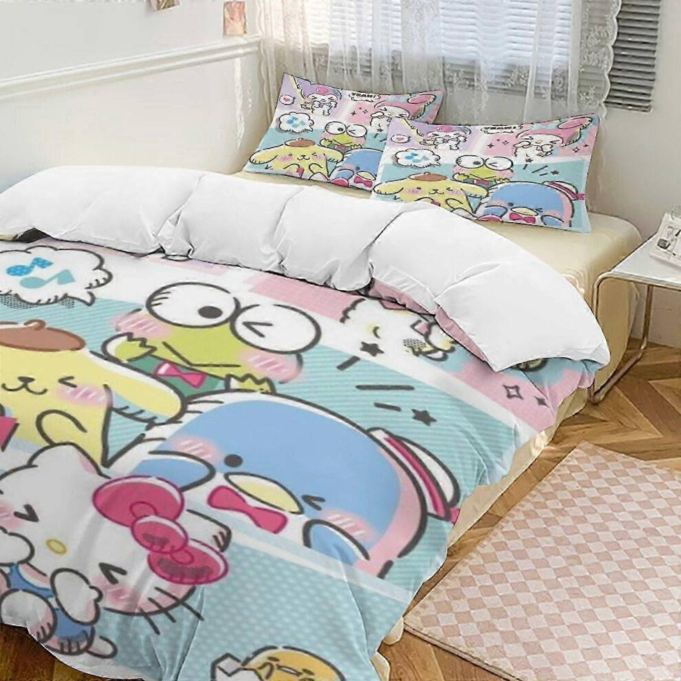 3-Piece Bedding Set Cartoon Design