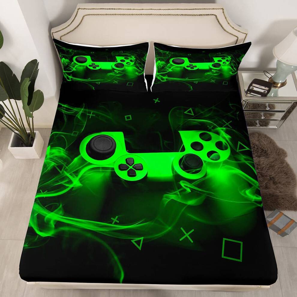 Cartoon Doodle Pattern Bedding Cover Set