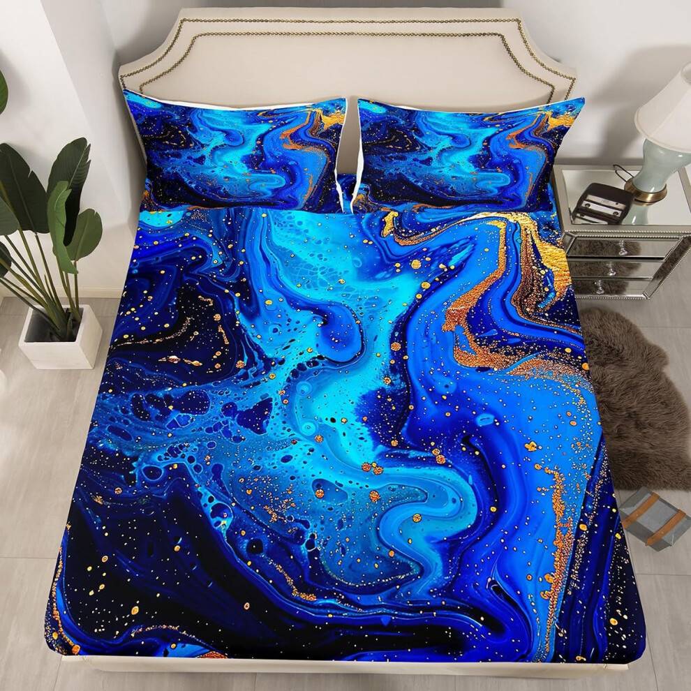 Cartoon Doodle Pattern Bedding Cover Set