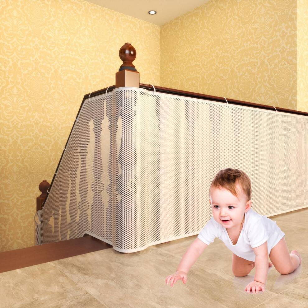 Child Safety Gate Net Stairway Railing Fence Mesh Protection Net