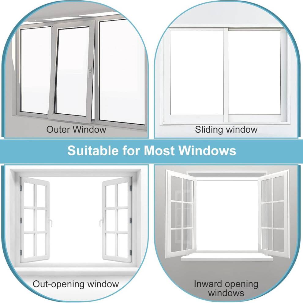 Upvc window locks AOSITE 8 Packs Window Locks