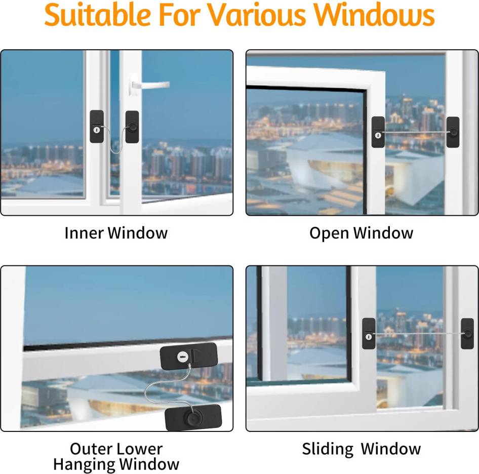 Upvc window locks Window Locks 2 Packs