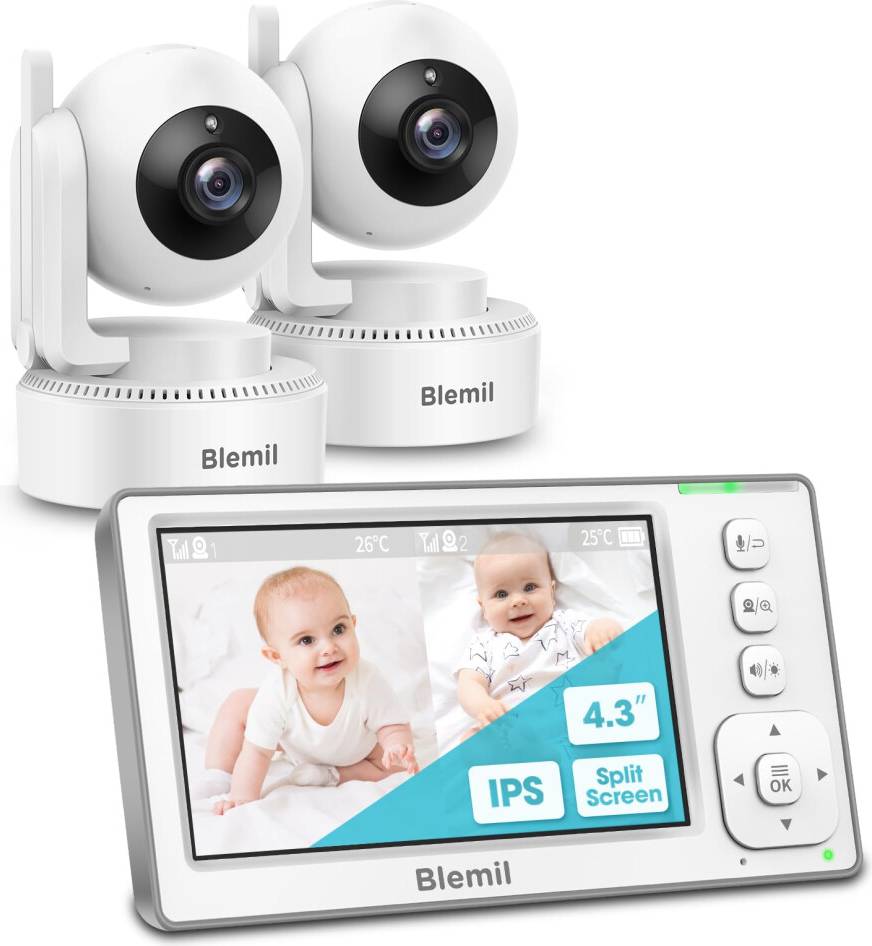 Blemil Upgrade Baby Monitor 4.3 Inch