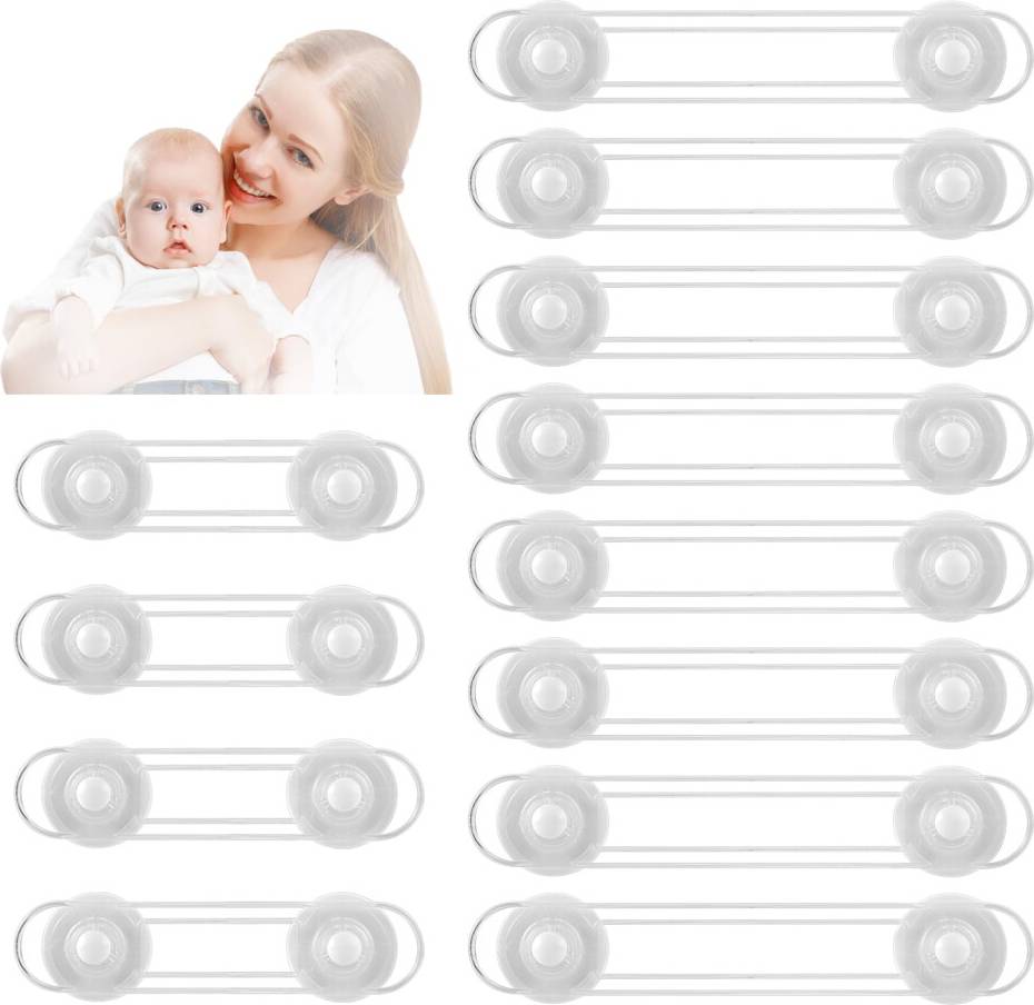 Baby Safety Locks Mini Multifunction 12 Pack