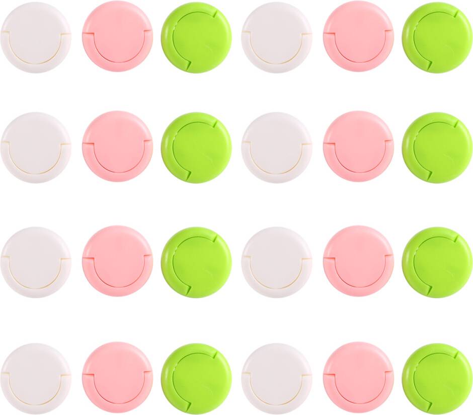 ABOOFAN 60Pcs Assorted Color ABS Socket Protectors